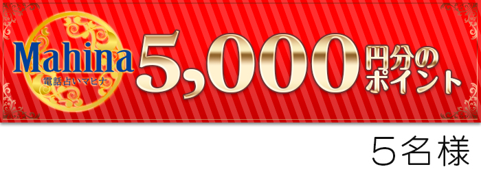 5,000円分のポイント