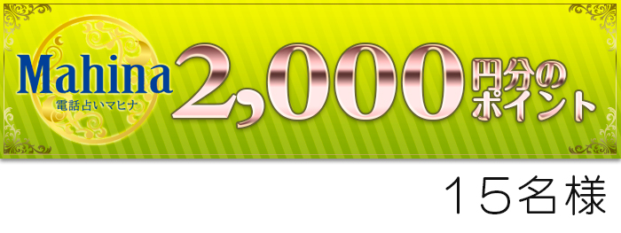 2,000円分のポイント